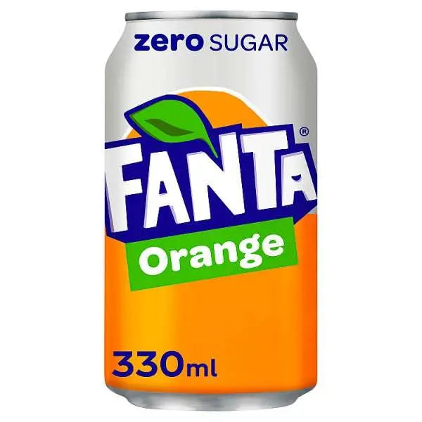 Fanta Orange Zero 24 x 330 ml, Origin DE/DK , 99 Trays / Europalette