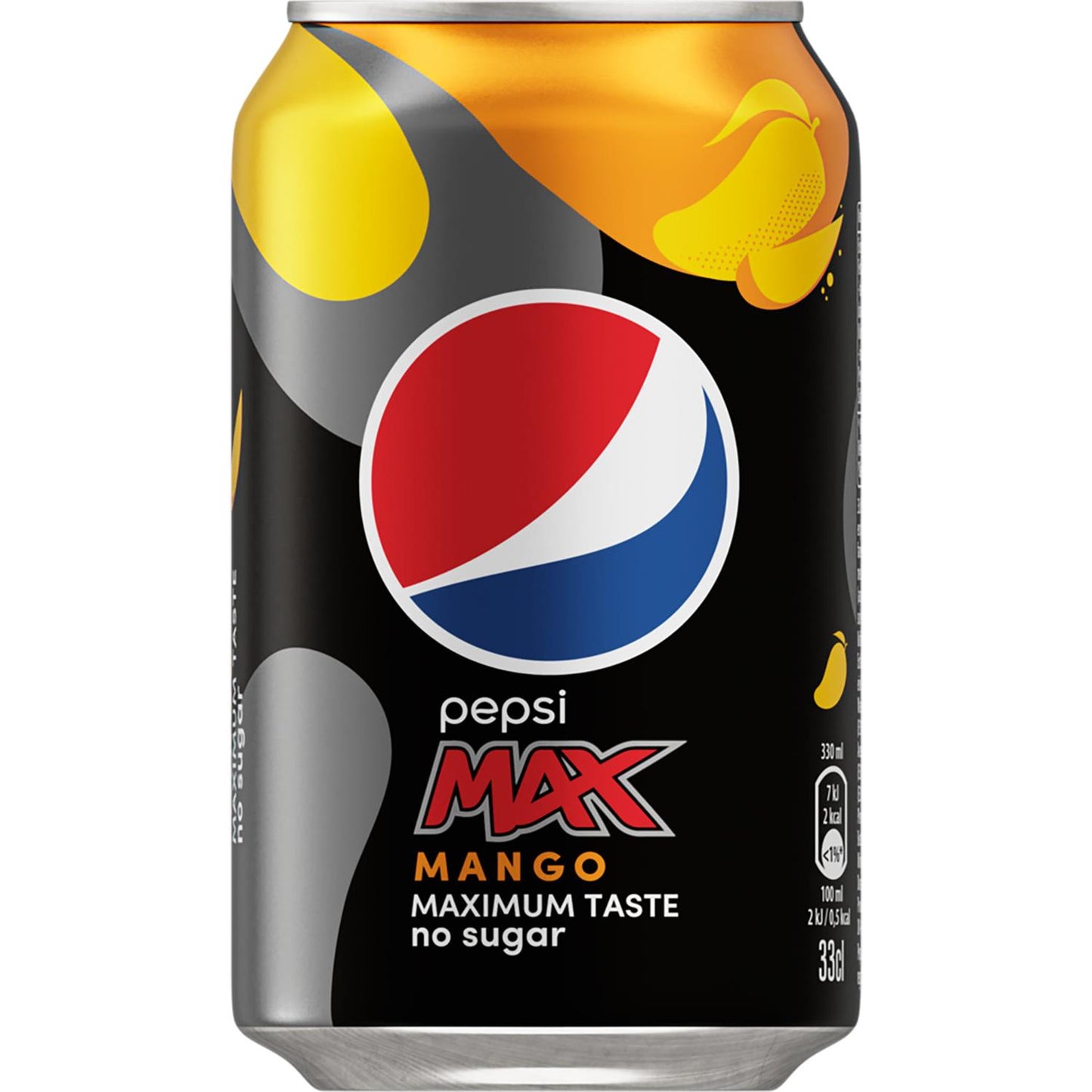 Pepsi Max Mango 24 x 330 ml, Origin DE/DK , 108 Trays / Europalette